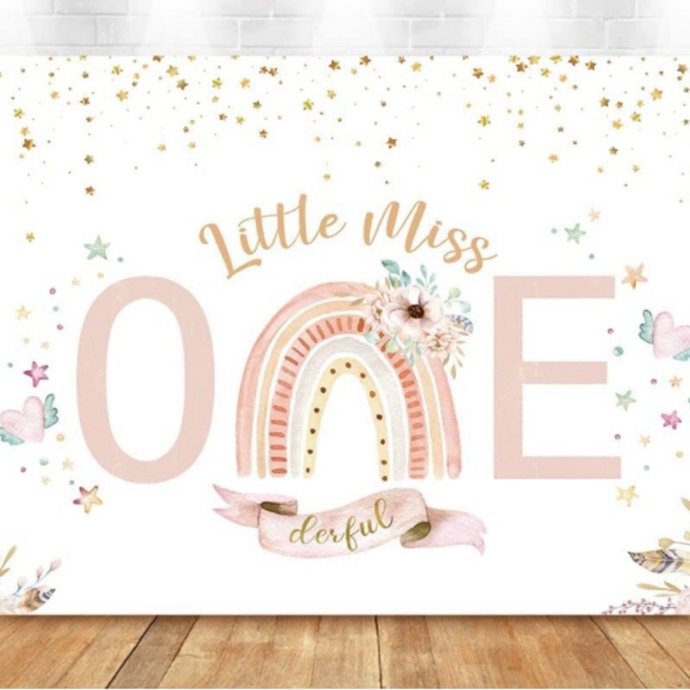 1st birthday Banner/Backdrop